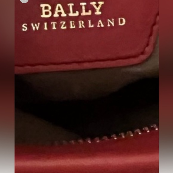 BALLY Made IN Switzerland leather shoulder crossbody bag - Picture 3 of 16